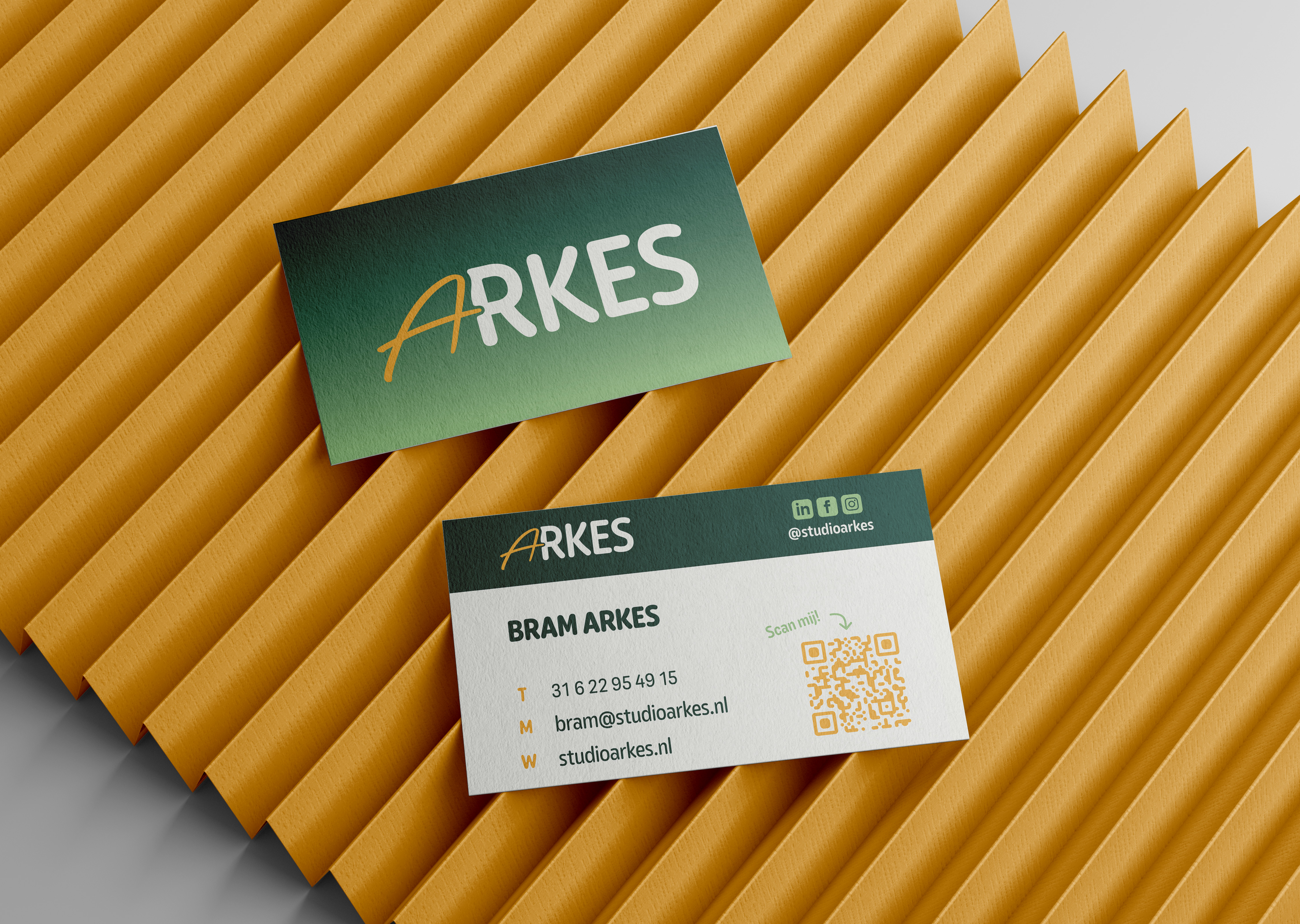 Studio Arkes   Showcase Visitekaartjes